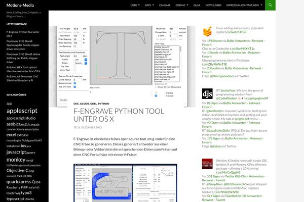Site using Crayon Syntax Highlighter plugin