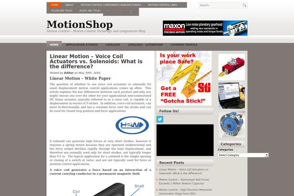 motionshop.net site used Pressmagazine