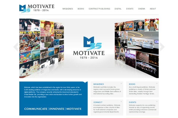 motivate theme websites examples