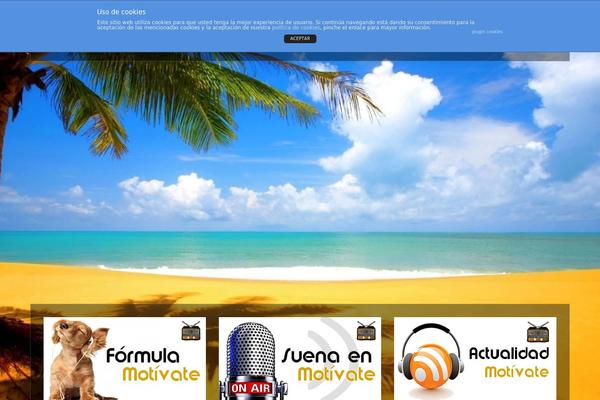 motivateradio.com site used Podcast-child