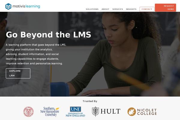 motivislearning.com site used Motivis