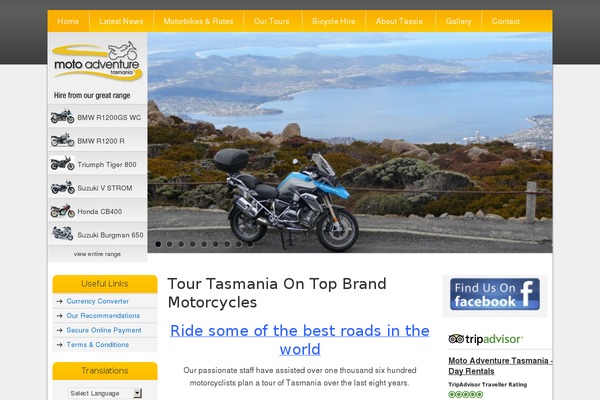 motoadventure.com.au site used Motoadv