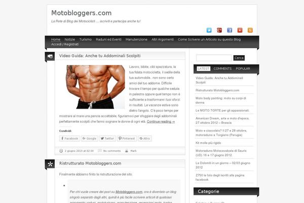 Blogolife-pro theme site design template sample