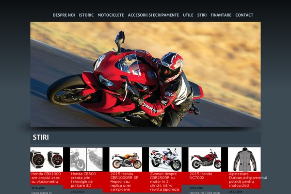 Honda theme site design template sample