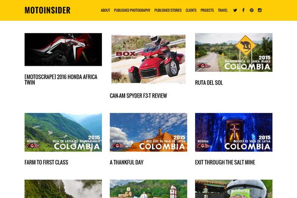 Fukasawa theme site design template sample