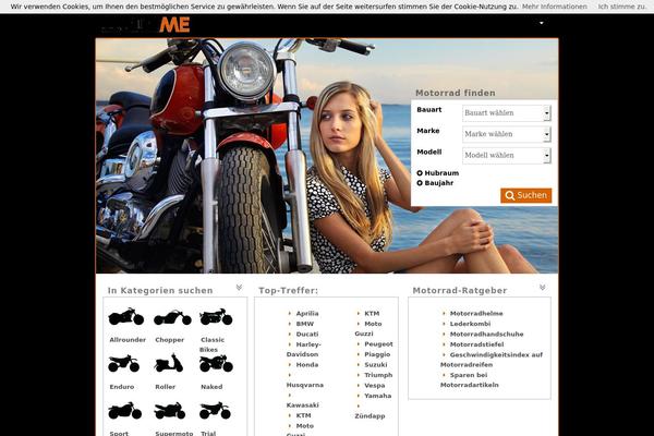 motome.de site used Motorrad_theme
