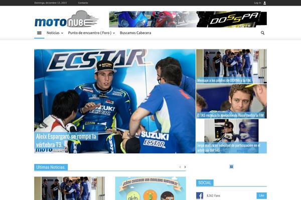 Newspaper theme site design template sample