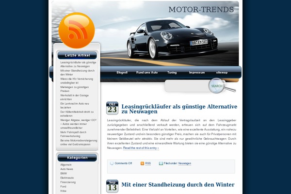 motor-trends.de site used Rocas