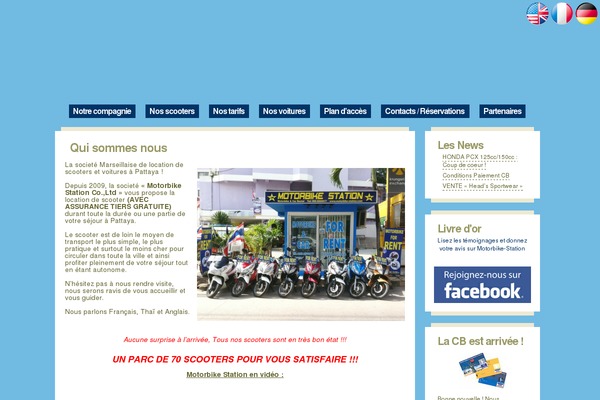 motorbike-station.com site used Kallista