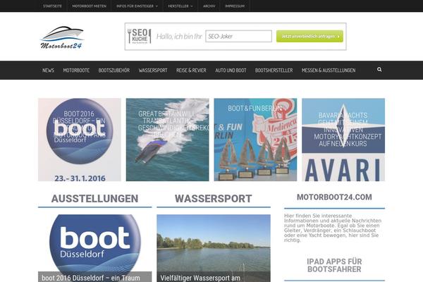 motorboot24.com site used Multimag-theme