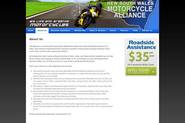 Motor theme site design template sample