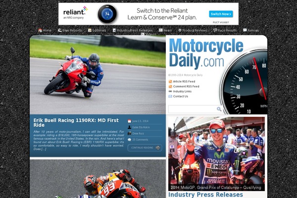 motorcycledaily.com site used Motorcycledaily-1.1