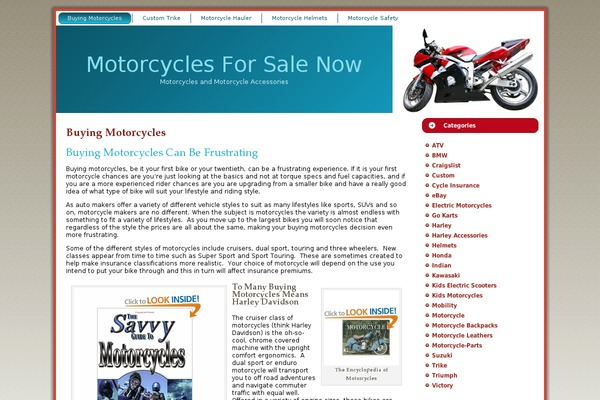 motorcycleforsalenow.com site used Motorcycles