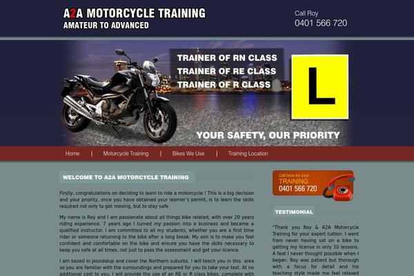 motorcyclelicensetraining.com.au site used Motorcycle