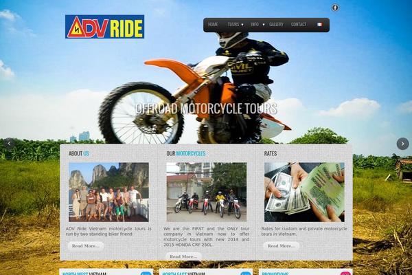 motorcycletourvietnam.com site used Travel-extend