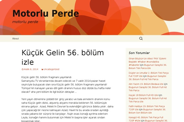 Twenty Thirteen theme site design template sample