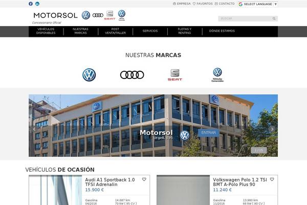 motorsol.es site used Quadis