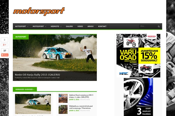 motorsport.ee site used Fearless
