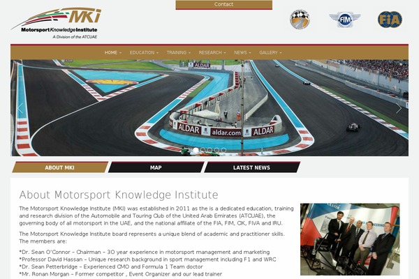 motorsportknowledgeinstitute.org site used Mki_viralbamboo