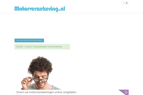 motorverzekering.nl site used Motorverzekering