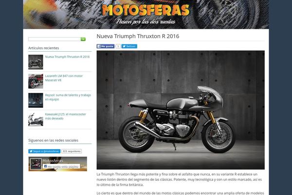 motosferas.com site used Viue-responsive