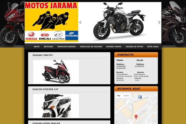 motosjarama.net site used Motorcycle-wordpress-theme