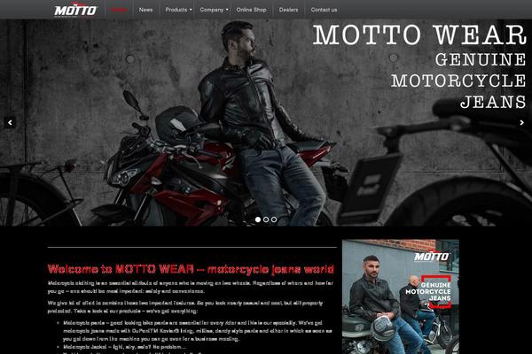 mottowear.com site used Uditheme