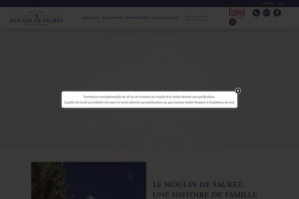 moulindesauret.fr site used Moulin-de-sauret