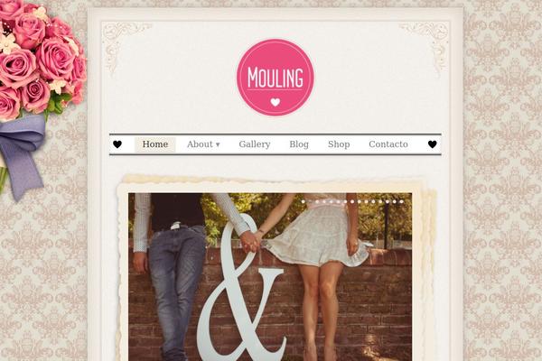 mouling.com.ar site used Vintage-wedding-theme