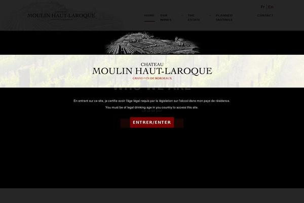 moulinhautlaroque.com site used Mhl