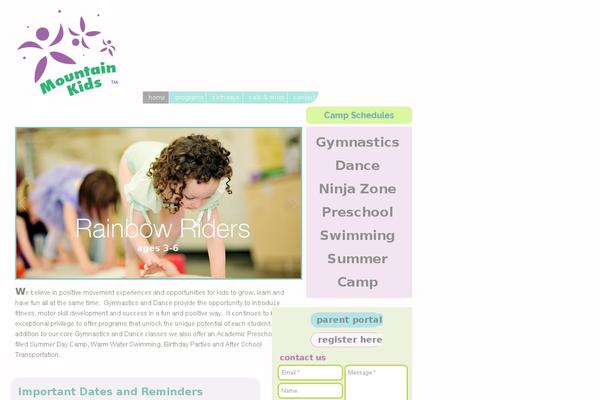 mountain-kids.com site used Organic_natural_summer