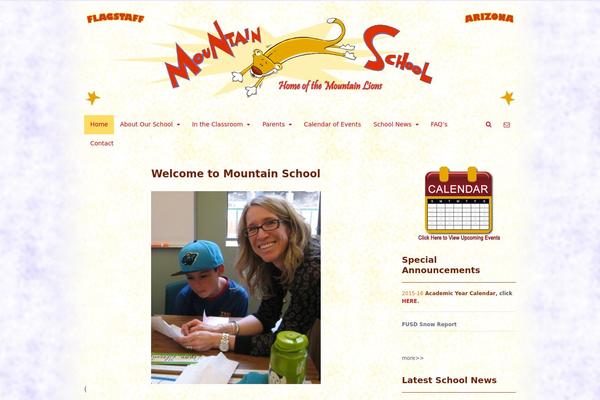 Canvas theme site design template sample