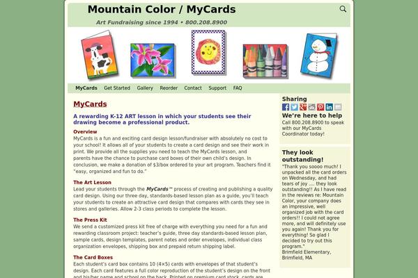 mountaincolor.com site used Weaver Xtreme