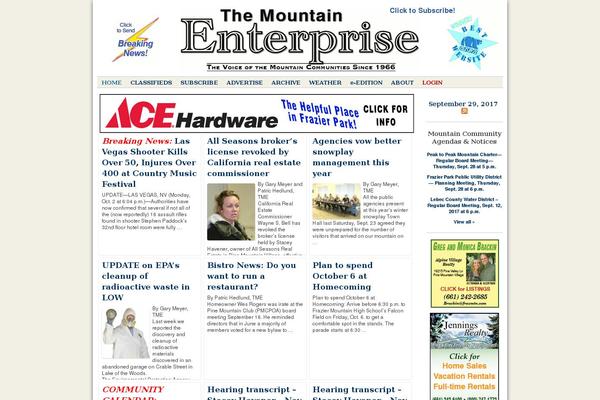 mountainenterprise.com site used Htp