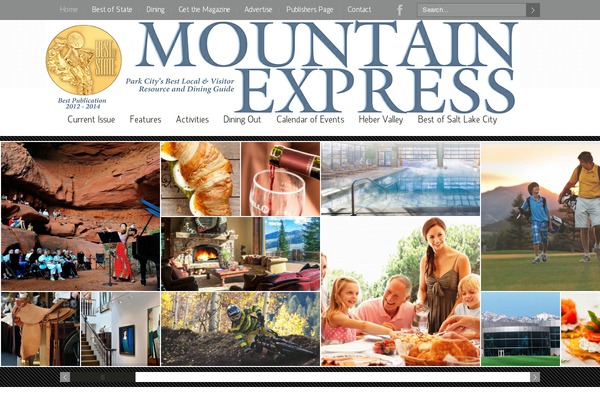 mountainexpressmagazine.com site used Duotive Three