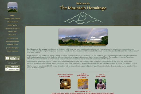 mountainhermitage.org site used Hermit