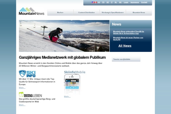 mountainnews.de site used Mnctheme