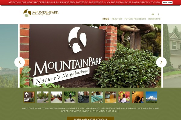 mountainparkhoa.com site used Mountain-park