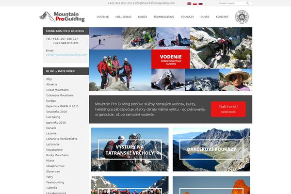 Mpg theme site design template sample