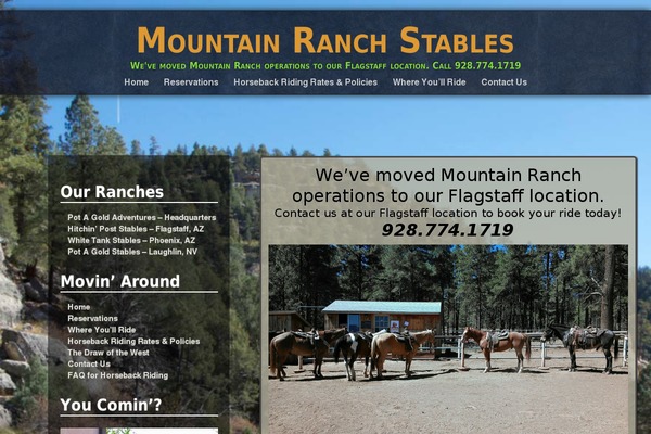 mountainranchstables.com site used Adventure-plus