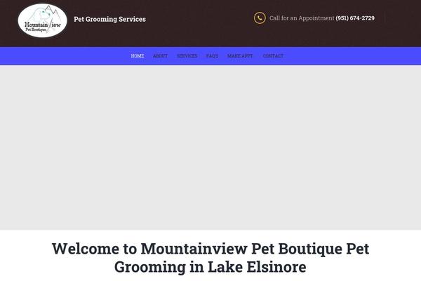 mountainviewpetboutique.com site used Pets
