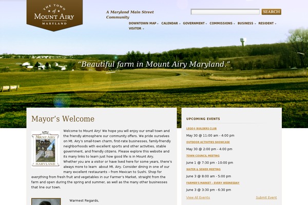 mountairymd.org site used Mtairy_theme