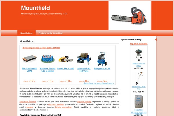 mountfield.biz site used 03-cervena