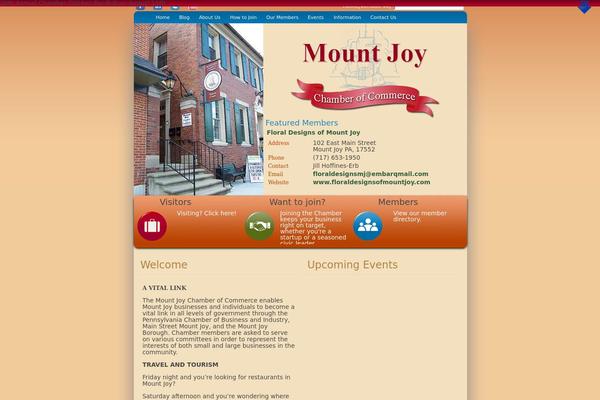 mountjoychamber.com site used Jmj-mjchamber