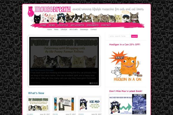 WP-Ellie theme site design template sample