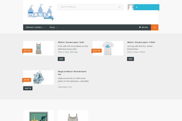 mousemonthly.com site used Cleora
