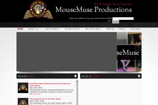 mousemuse.com site used Mousemuse