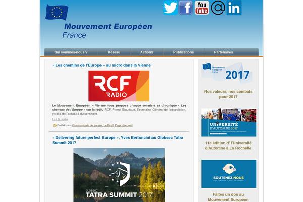 mouvement-europeen.eu site used Sdsf