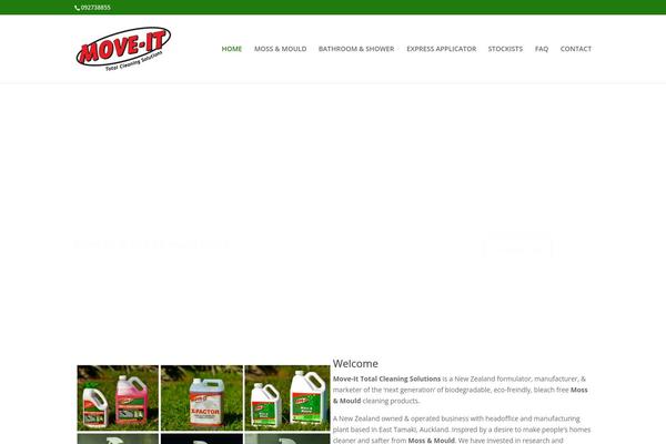 Divi theme site design template sample
