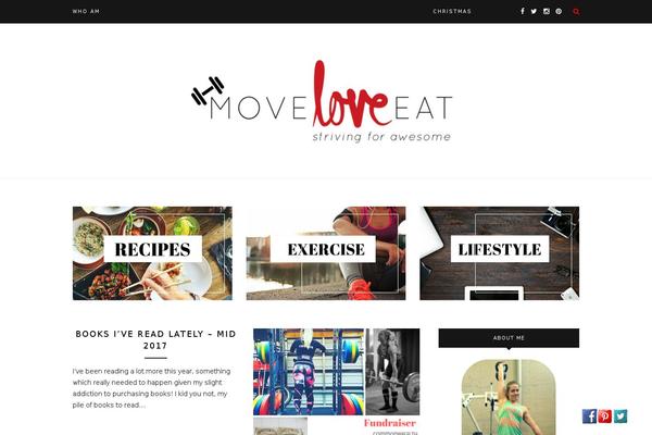 Glaze Blog Lite theme site design template sample